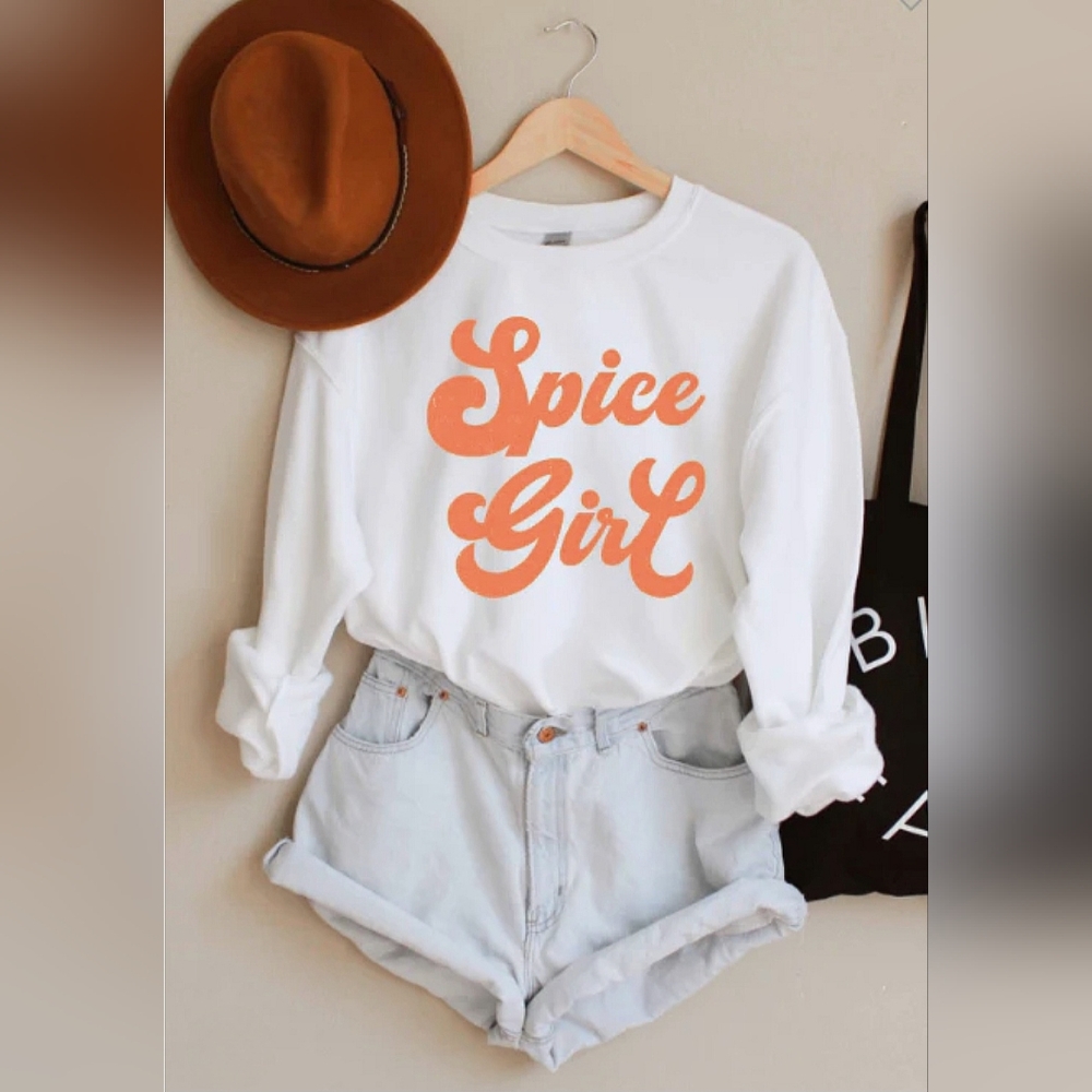 🎃Spice Girl Super Soft Crew Neck